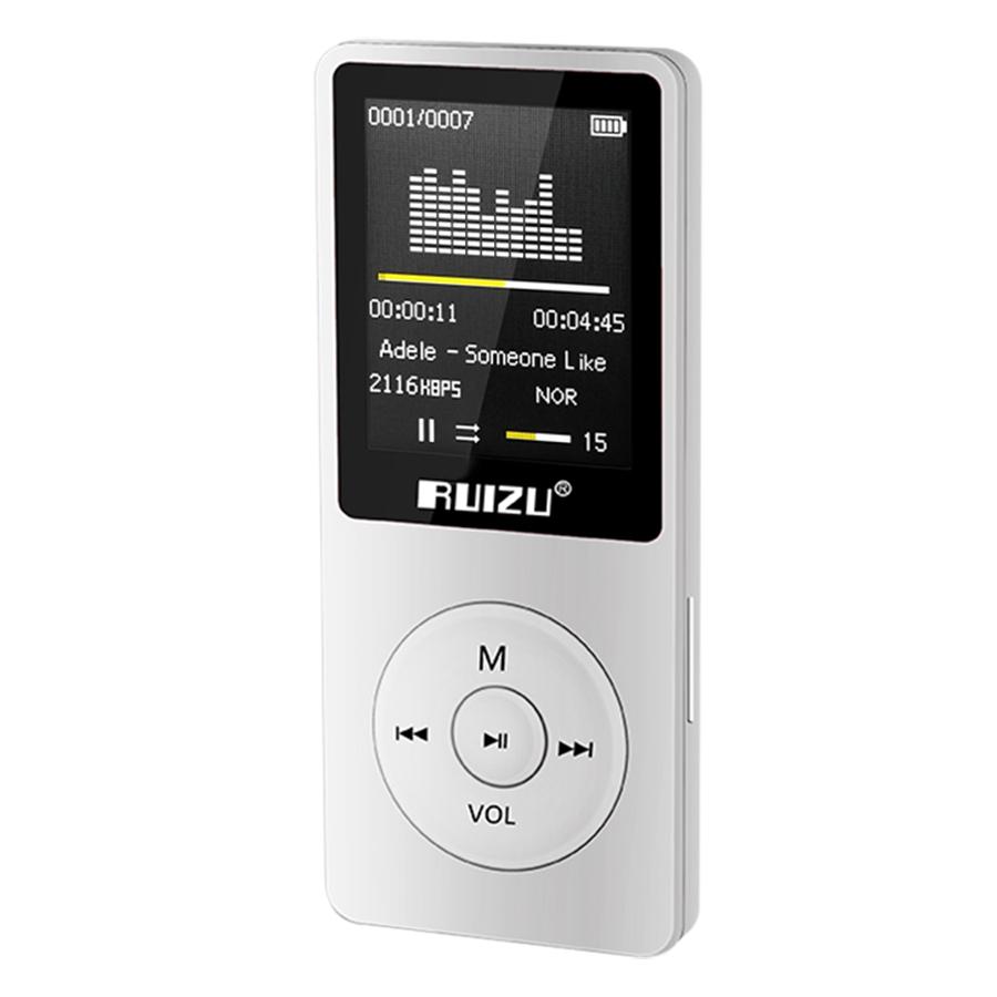 Máy nghe nhạc MP3 RUIZU X02 (Đen)