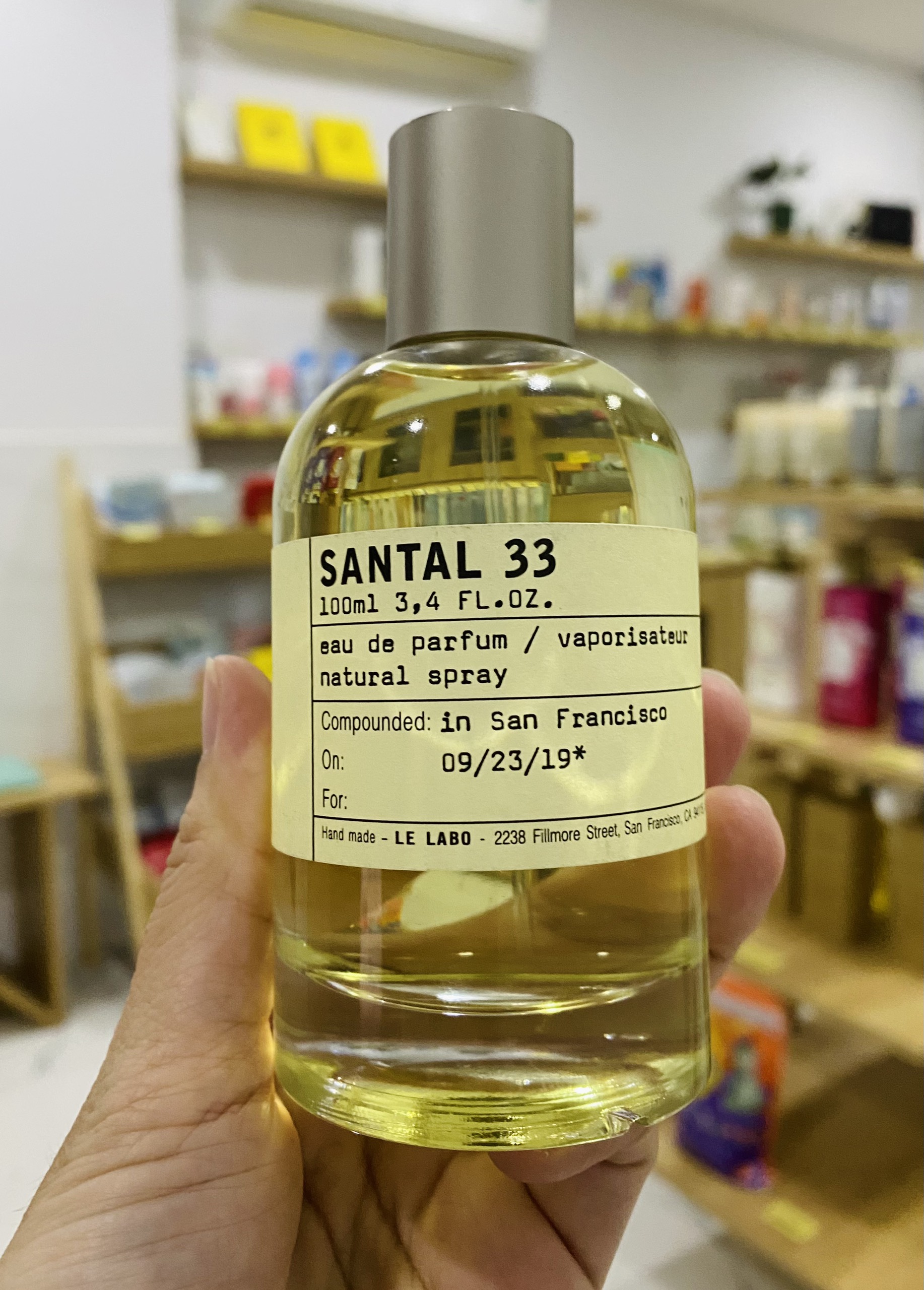 [HCM]Nước hoa dùng thử Le Labo Santal 33 (10ml)