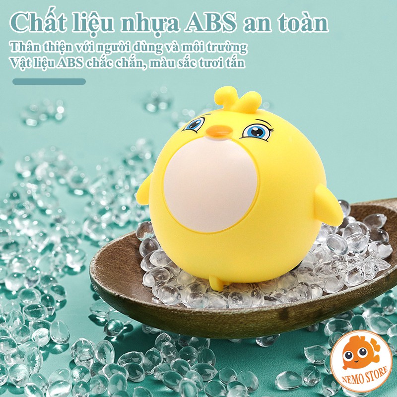 Đồ chơi thú chạy cót mini, động vật đáng yêu chạy dây cót