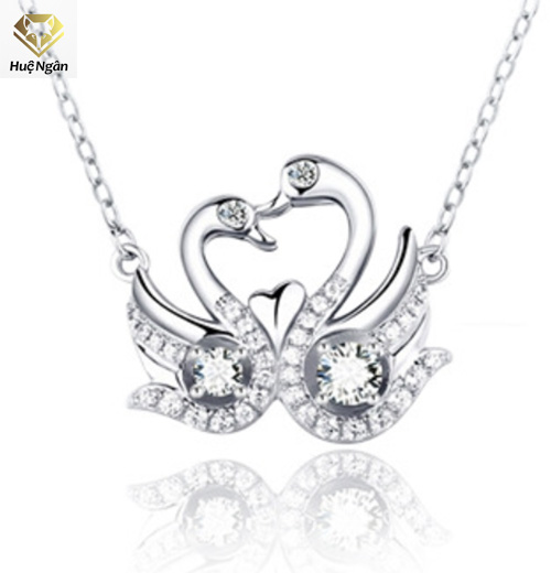 Dây chuyền Bạc Xinh S925 Italia PP1320 (đỏ)