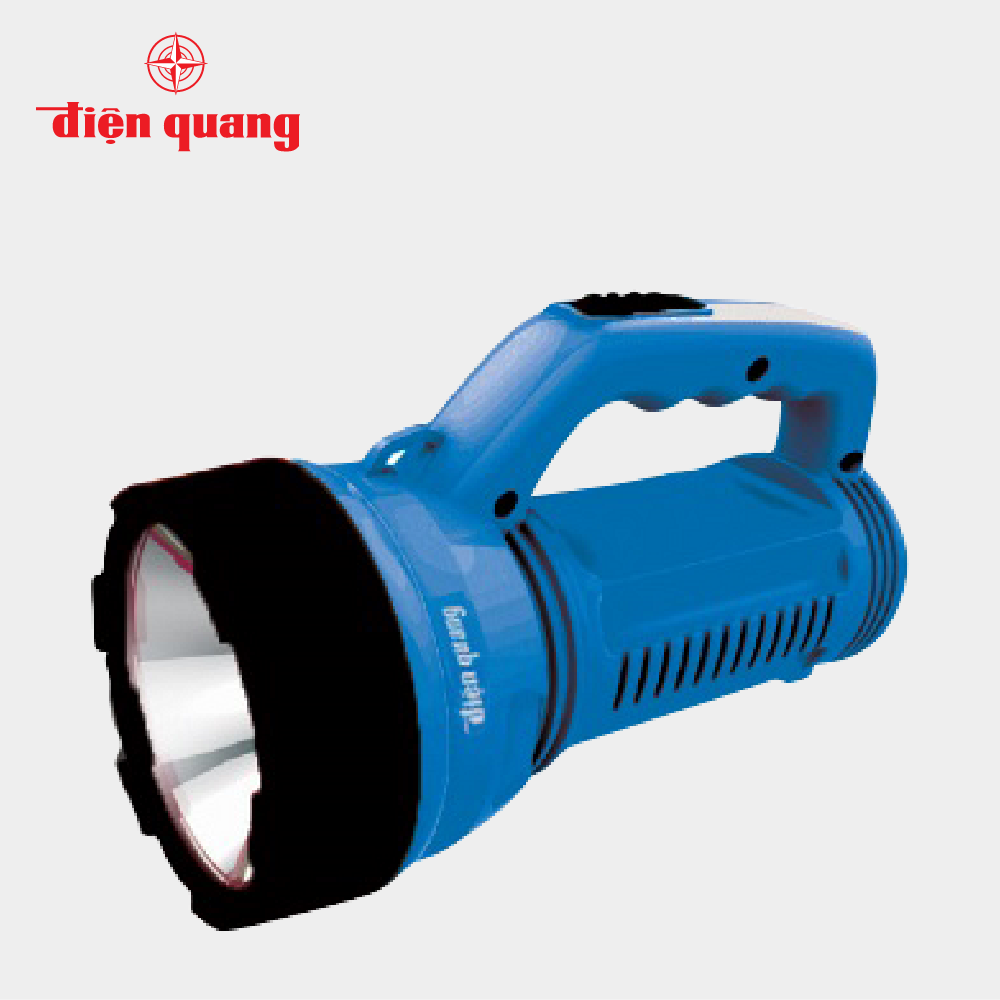 Đèn Pin LED Điện Quang ĐQ PFL08 R BBL (Pin sạc, Xanh dương - Đen)