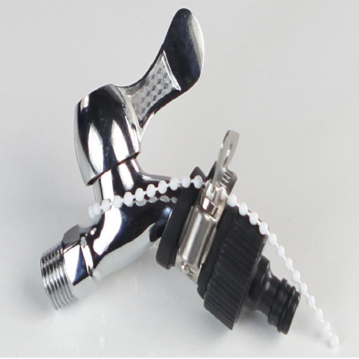 ĐẦU NỐI TẠI VÒI NƯỚC CÓ KHÓA CỔ DÊ ĐEN RA KHỚP - 000391