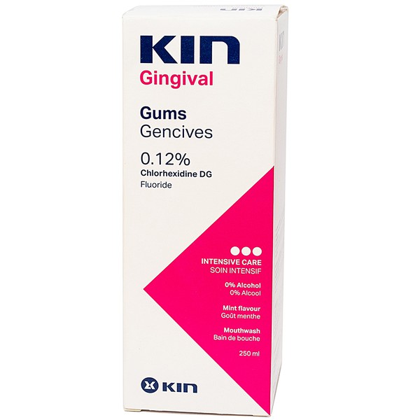 Nước súc miệng Kin Gingival 250ml - Chlorhexidine - Viêm nướu