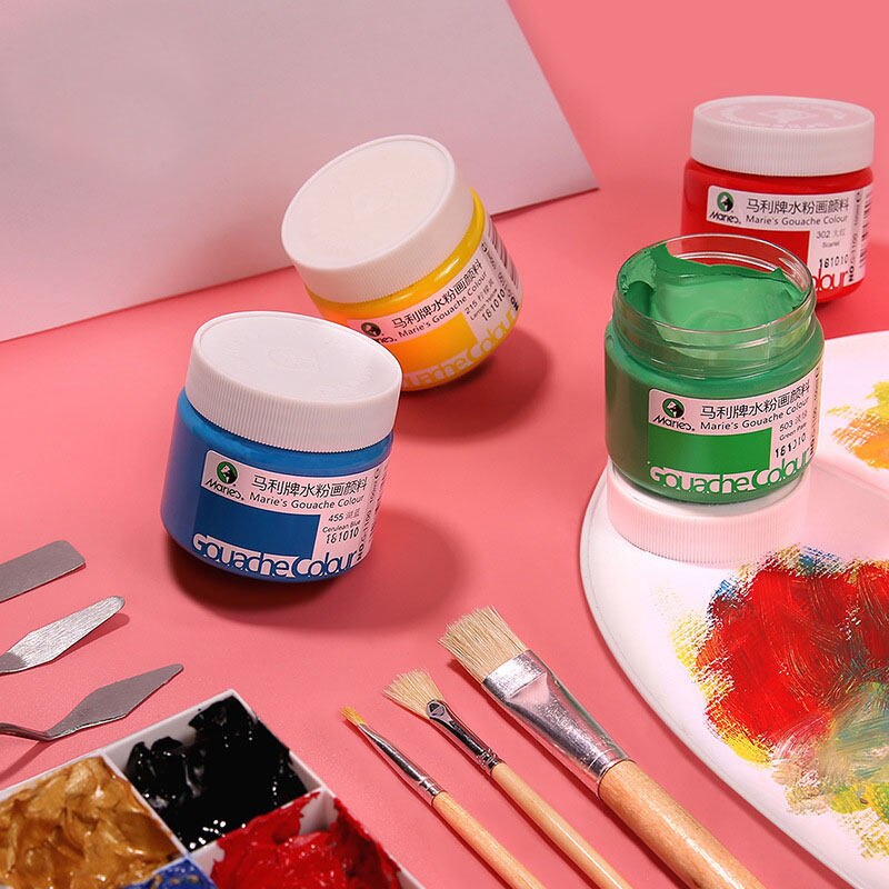 [HCM][BÁN LẺ] - MÀU GOUACHE MARIES HỦ 100 ML