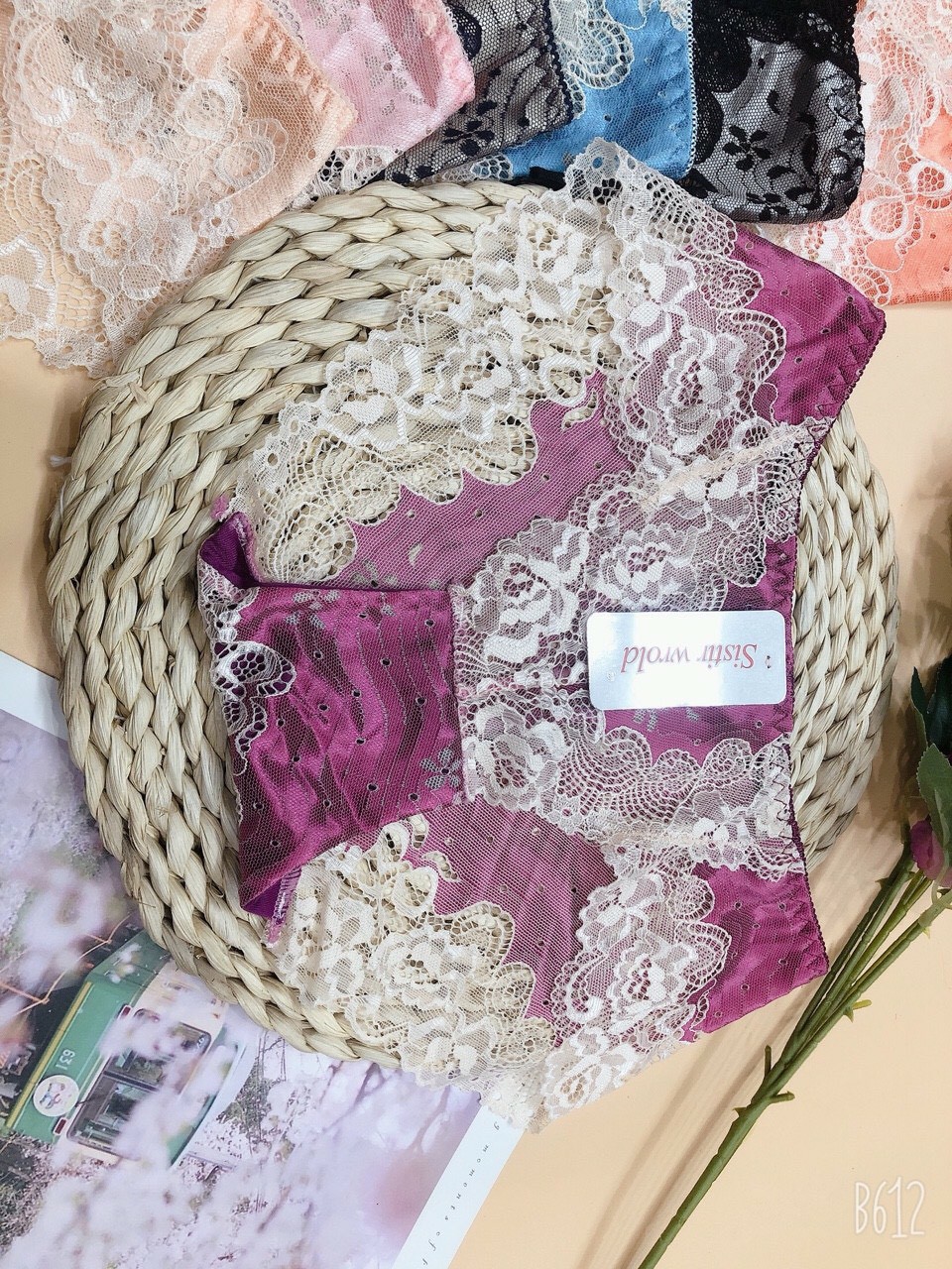 Set 5 Quần Lót Phi Bóng Pha Ren Sexy Mẫu Mới