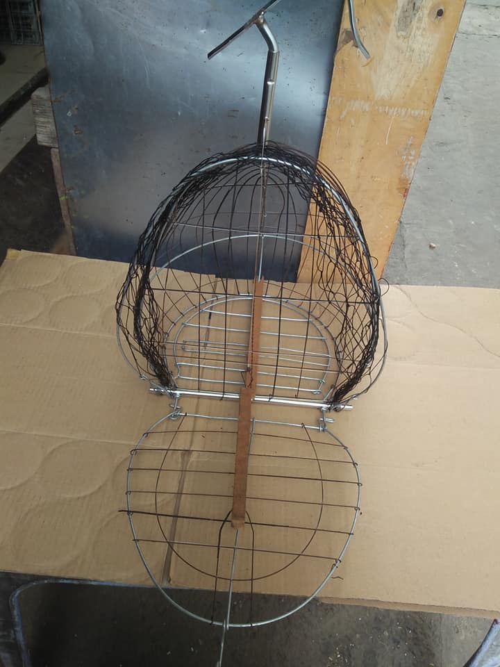 Lồng bẫy cu gáy huế ( khung inox)