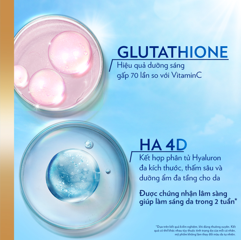 Serum Vaseline Gluta Hya chống nắng Spf50 260ml/150ml