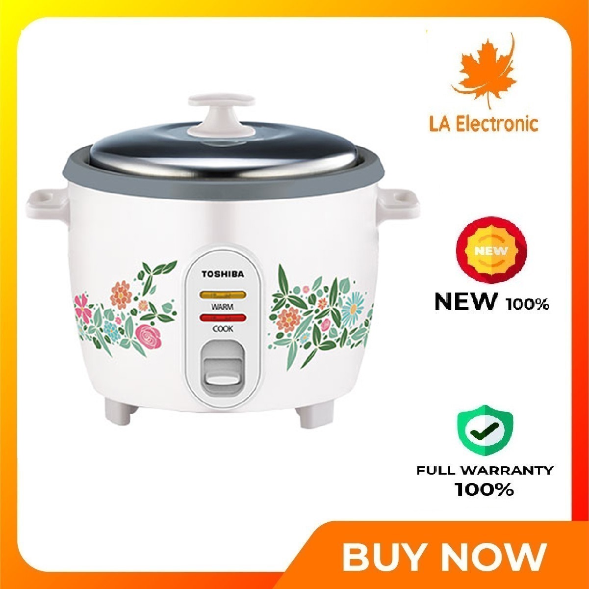 Nồi cơm nắp rời toshiba rc-18mh1pv 1.8 lít - lòng nồi hợp kim nhôm phủ chống dính độ dày lòng nồi 1.063 mm