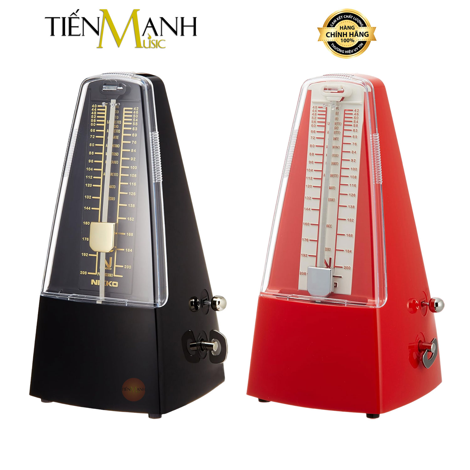 Máy đập nhịp nikko - metronome dùng cho học nhạc cụ, piano, organ, guitar nk222, nk226 - đếm, gõ, đánh