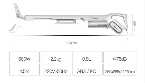 Máy hút bụi cầm tay cao cấp deerma DX700