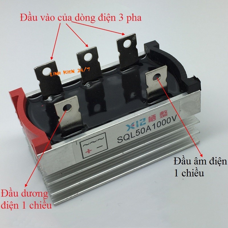DIODE CẦU 3 PHA 50A SQL50A1000V