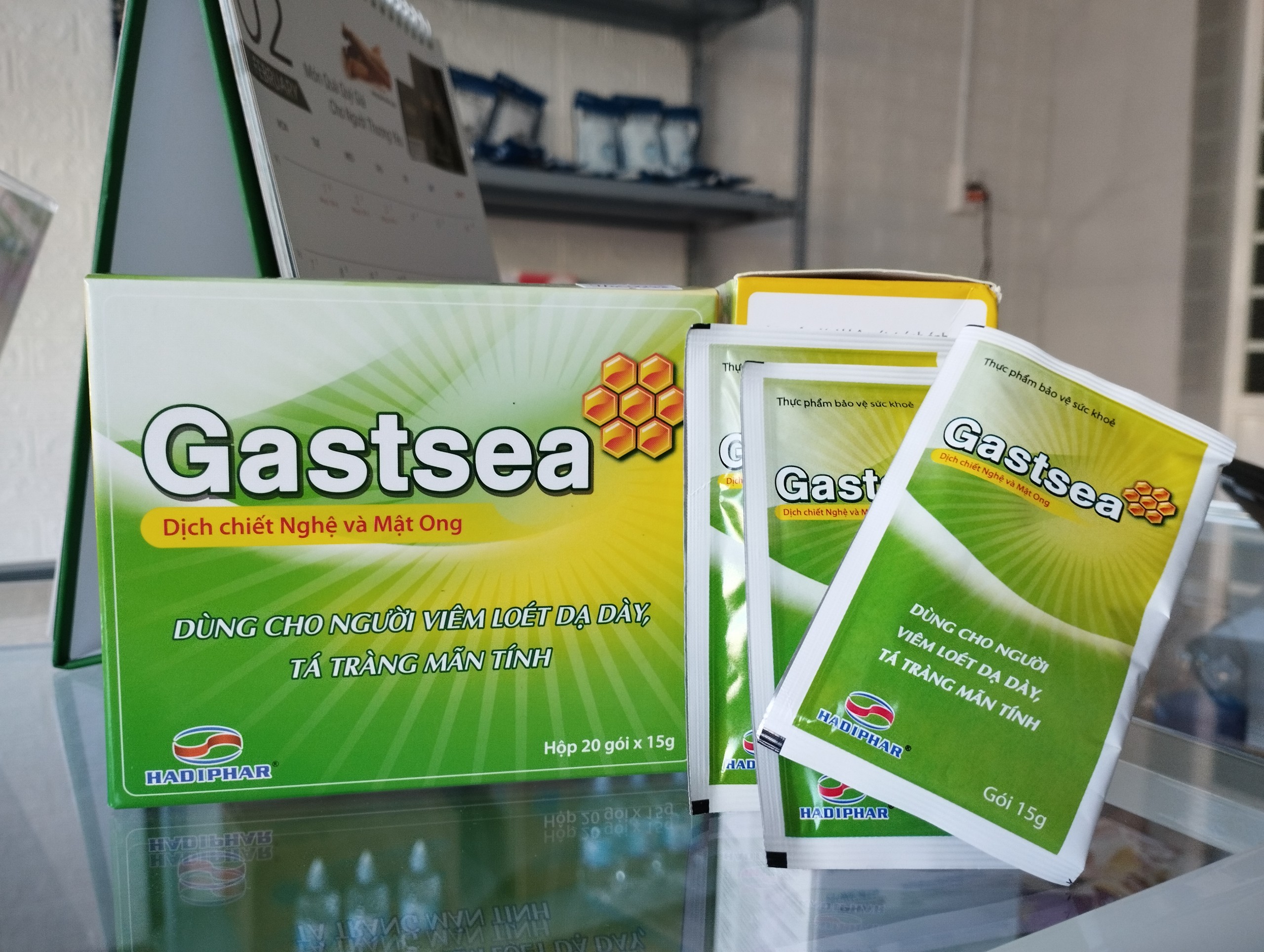 GÓI UỐNG MẬT ONG NGHỆ HỖ TRỢ DẠ DÀY GASTSEA (hộp 20 gói x 15g)