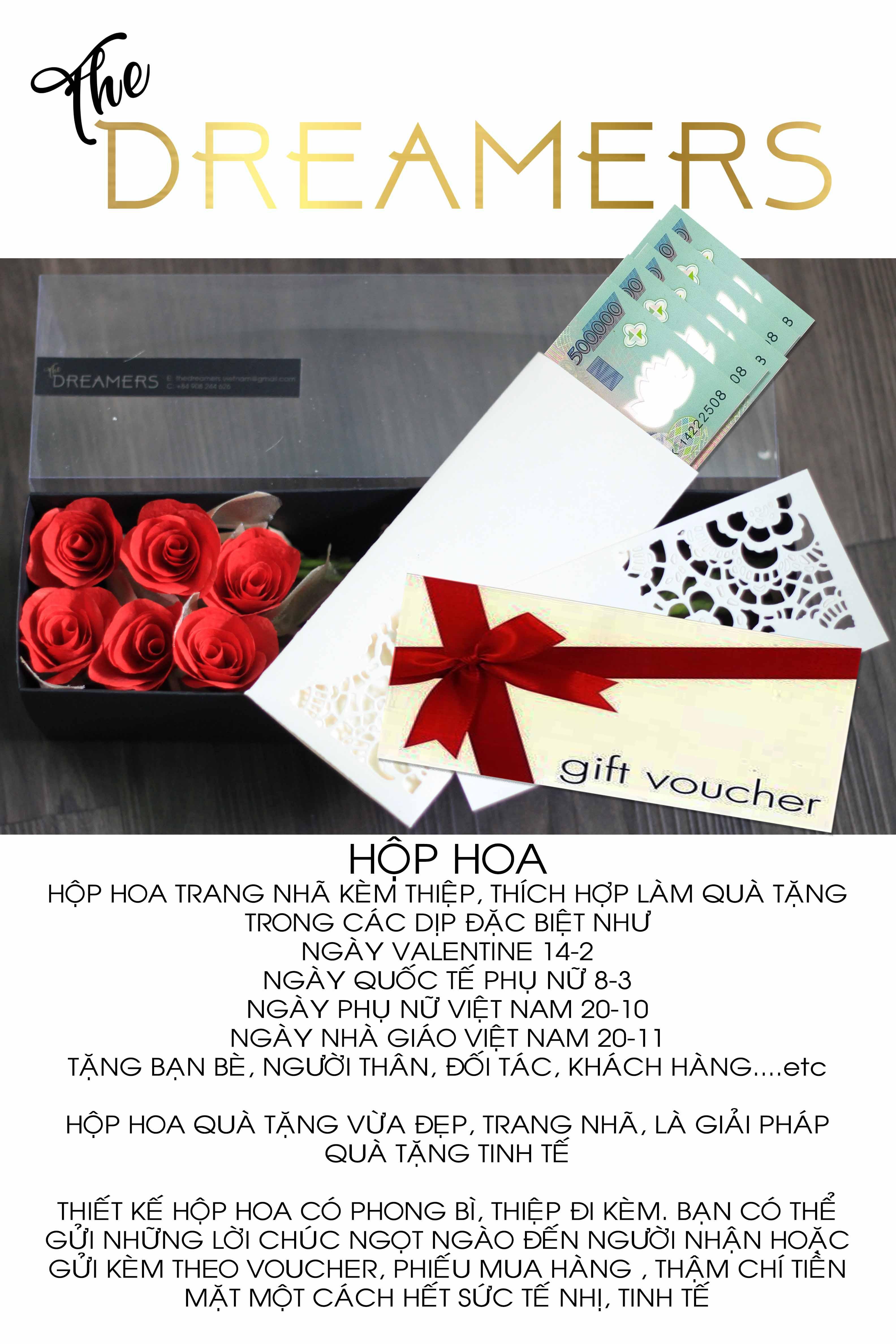 Hộp hoa quà tặng