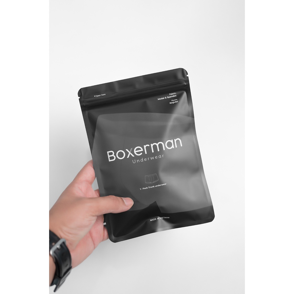 Quần lót nam boxer PRO FIT trunk polyester cao cấp BOXERMAN