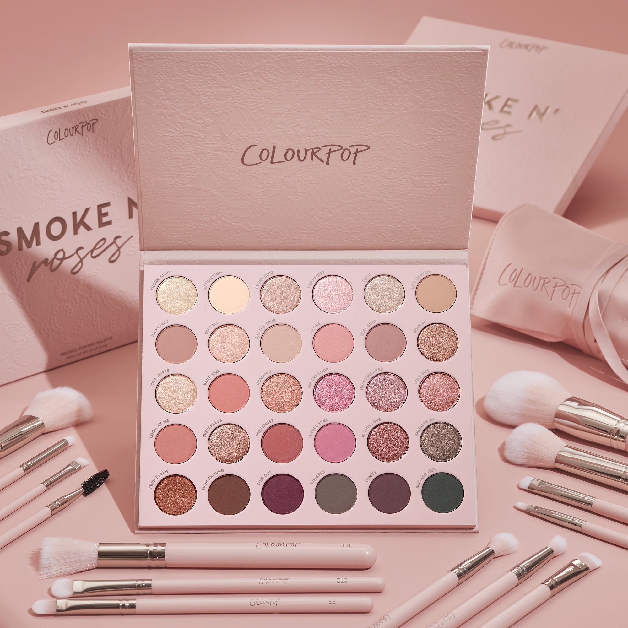 [Bill Mỹ] Bảng mắt Colourpop Smoke n Rose