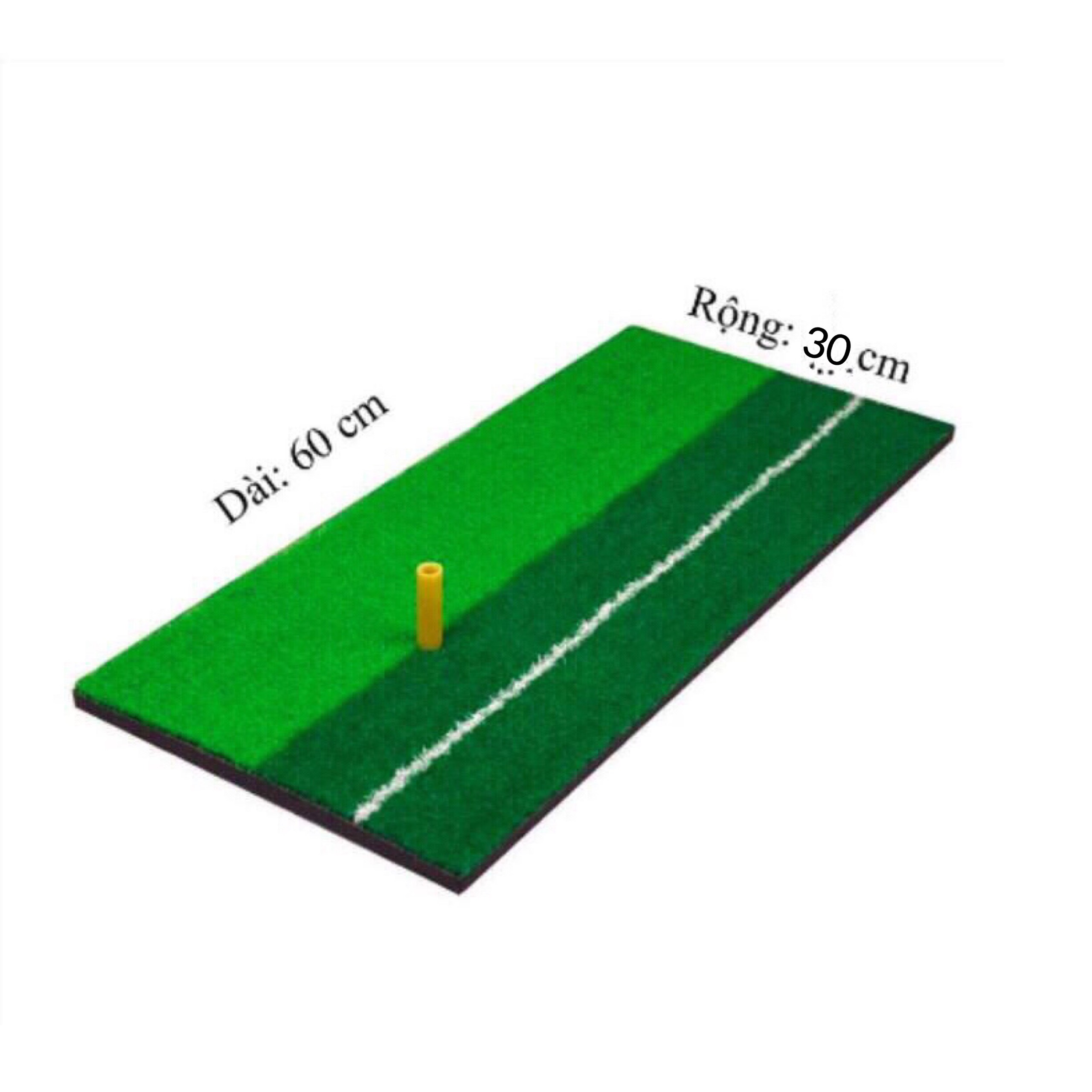 Thảm tập Golf Mini 30cmx60cm 2 màu, 1 màu