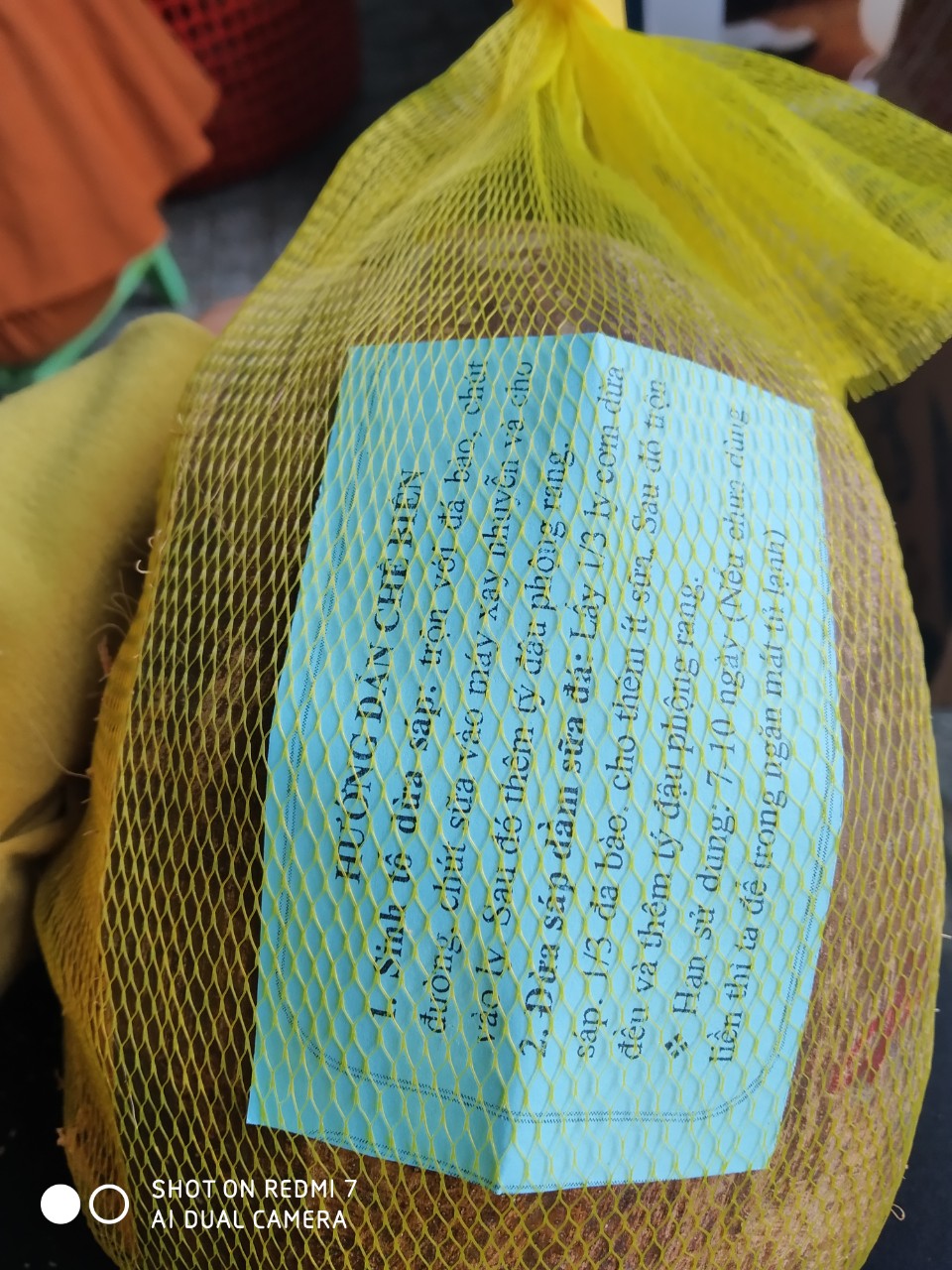 Dừa sáp Đặc Sản Trà Vinh
