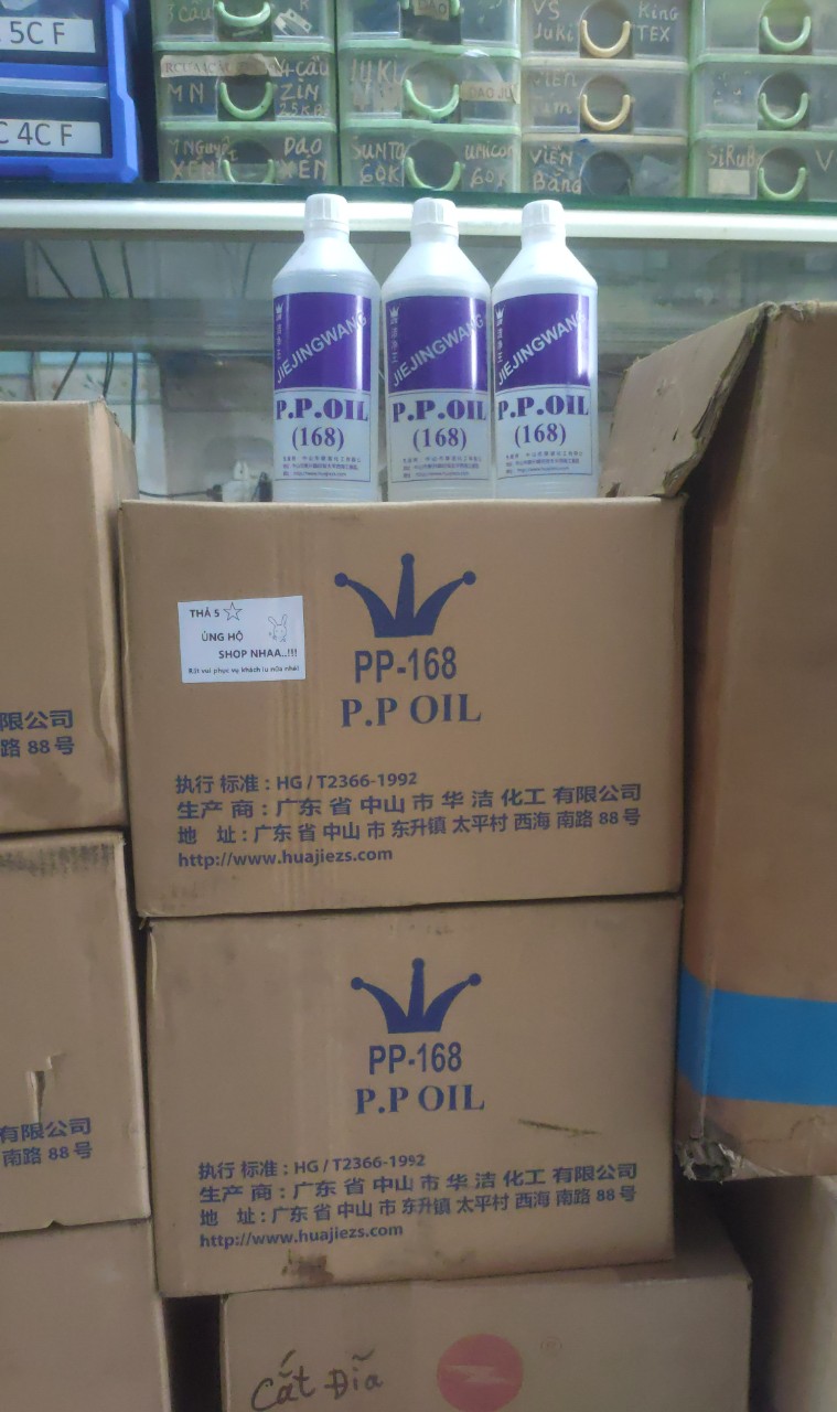 chai dầu chỉ 168 tốt