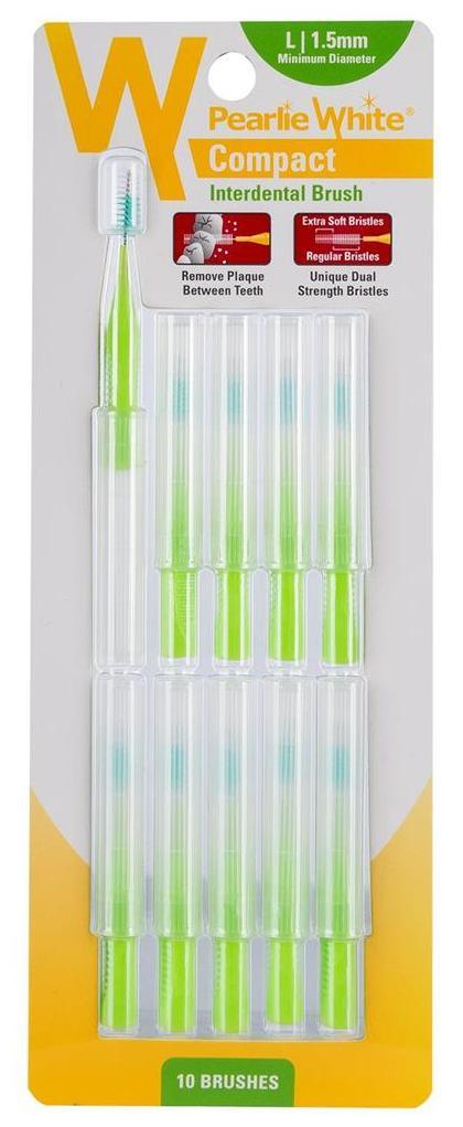 BÀN CHẢI KẼ RĂNG L 1,5MM PEARLIE WHITE