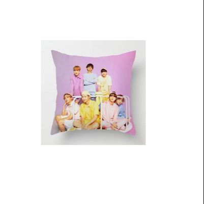 Gối bông BTS 40x40cm