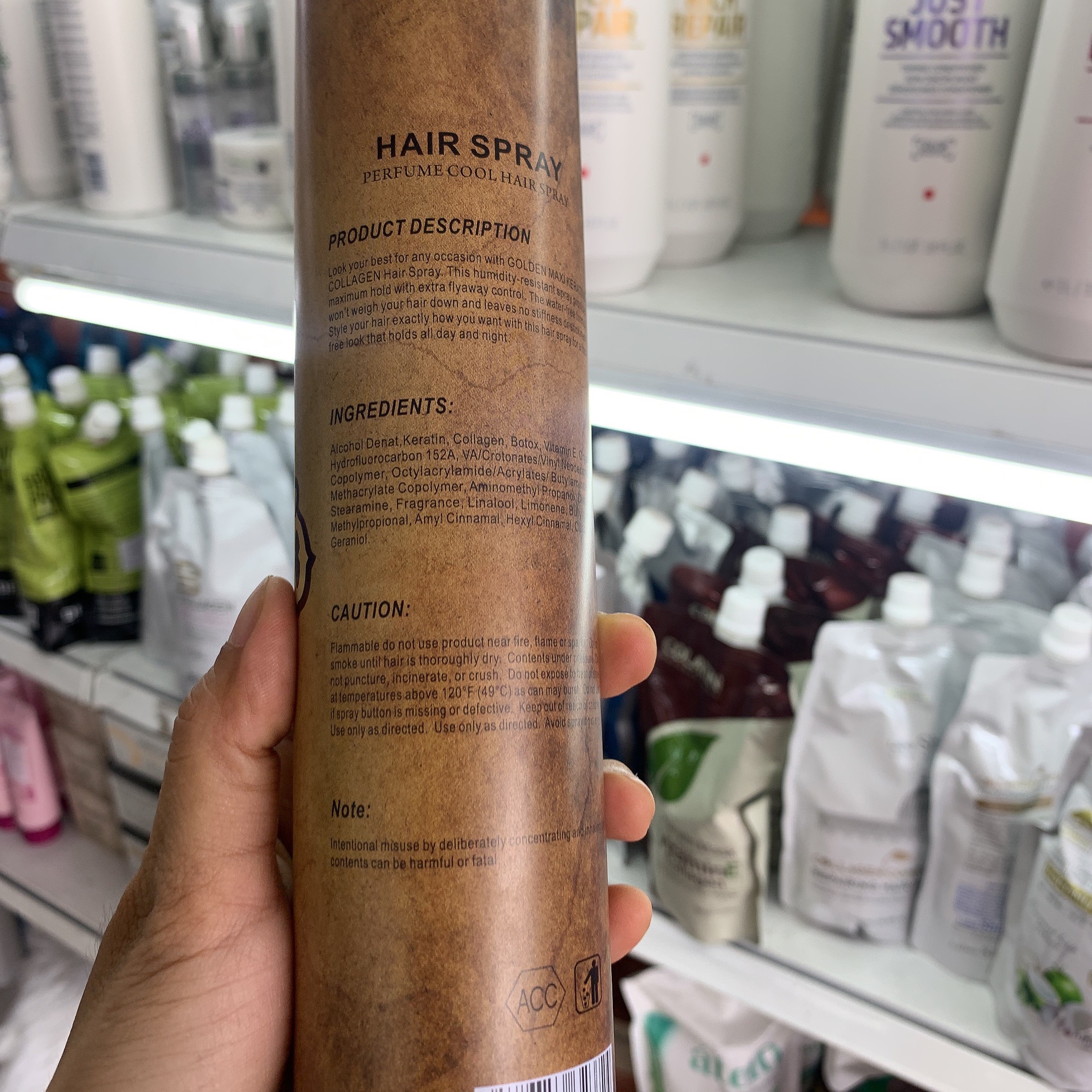Keo gôm xịt giữ nếp tóc cứng Suavecito 420ml
