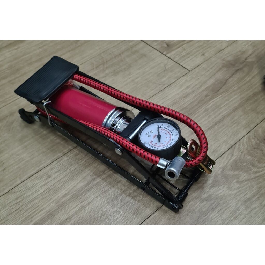 [hàng loại 1] [xả kho]bơm hơi đạp chân mini xe đạp - xe máy - oto