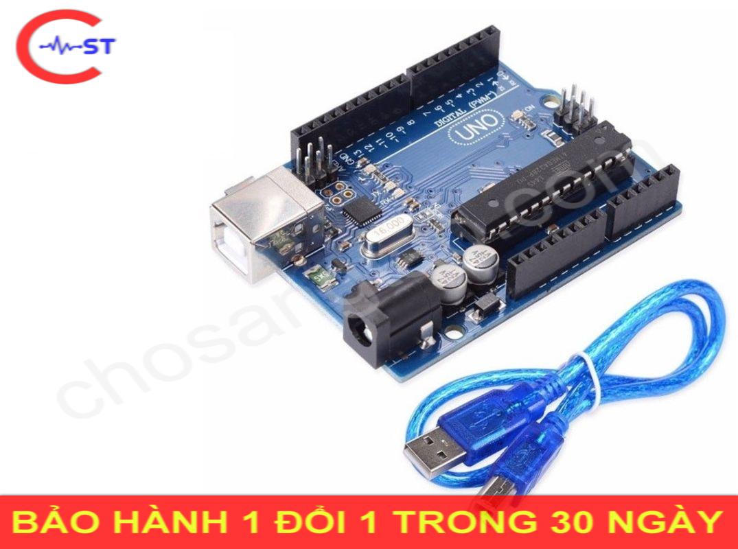Arduino Uno R3 DIP (kèm cáp)