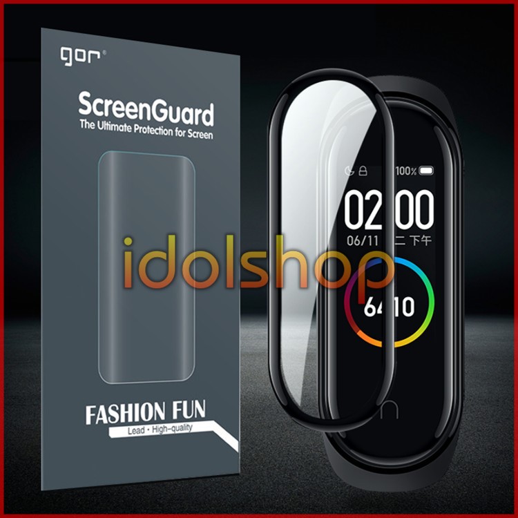 Dán 3D full màn chống xước cho Xiaomi Miband 4 , Mi Band 4