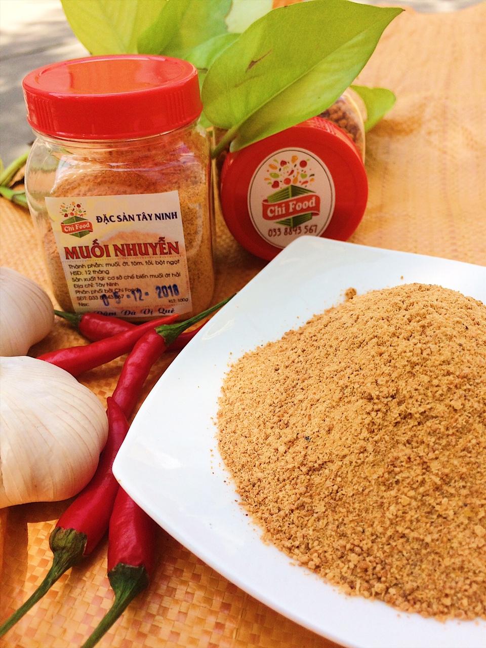 Muối ớt tôm Tây Ninh nhuyễn (500gr)