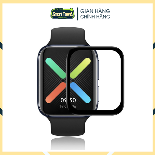 Miếng dán kính cường lực full màn đồng hồ thông minh oppo watch 46mm 41mm