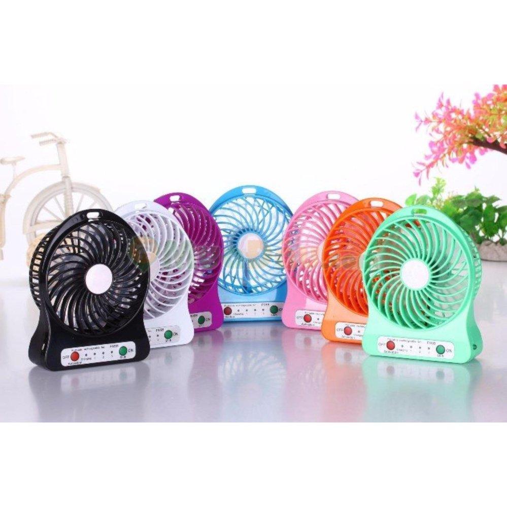 Quạt tích điện mini USB FAN Siêu mát (màu ngẫu nhiên)