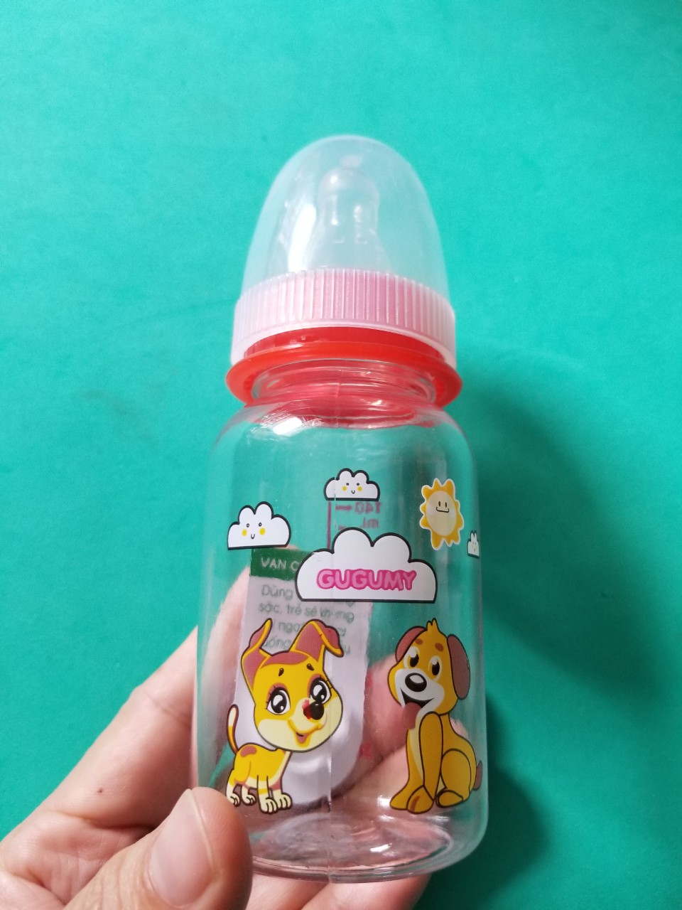 Bình uống sữa có van chống sặc 140ml