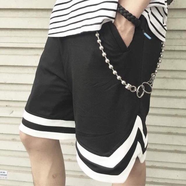 [HCM]Quần Short Đùi Thể Thao Viền V 2 Line