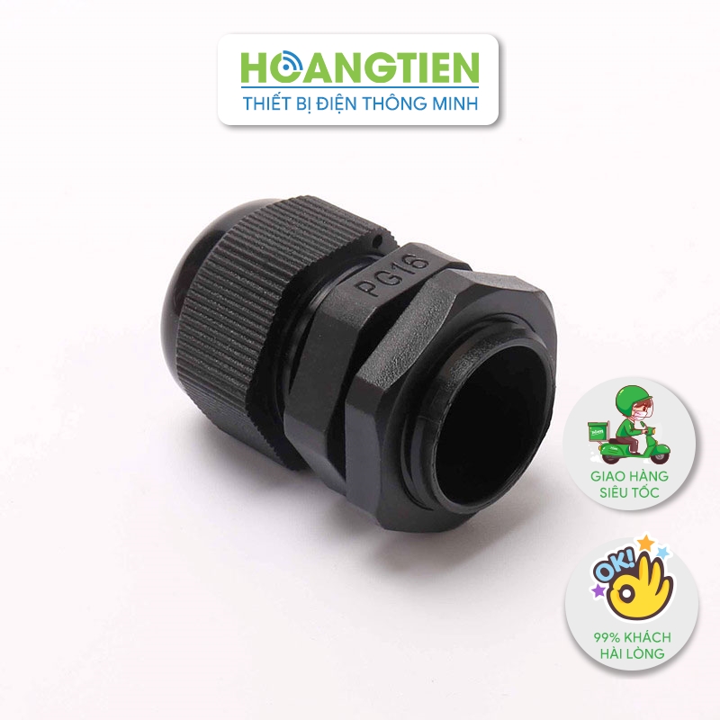 Ốc siết cáp chống nước nhựa IP68 PG