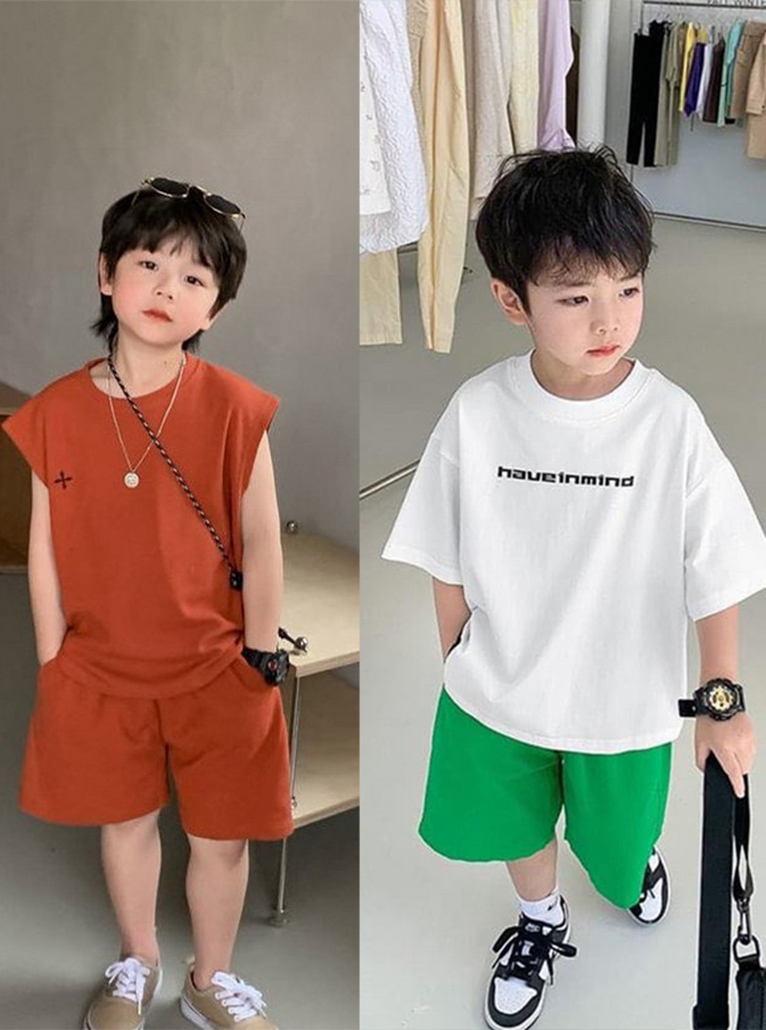 Rập Giấy KR095 - Áo 2in1 + short basic rộng