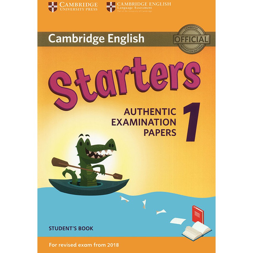 [HCM]Sách - Cambridge English - Starters 1 (For Revised Exam From 2018)
