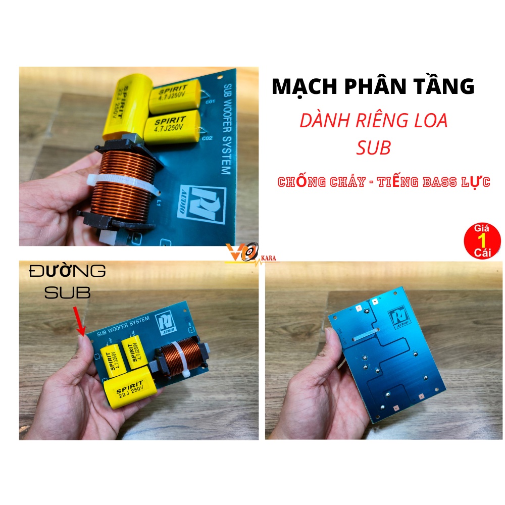 Mạch phân tần loa Sub