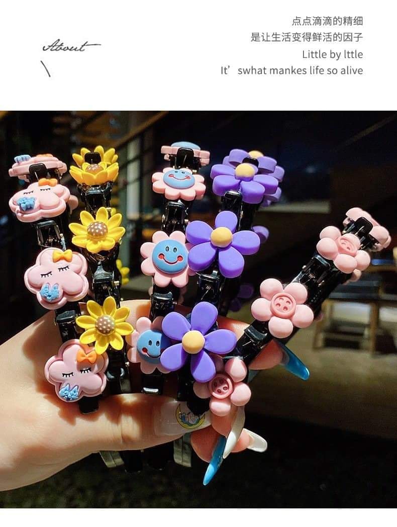 Bờm Kiêm Kẹp Tóc Trái Cây Siêu Cute(8 Kẹp) (giao ngẫu nhiên)