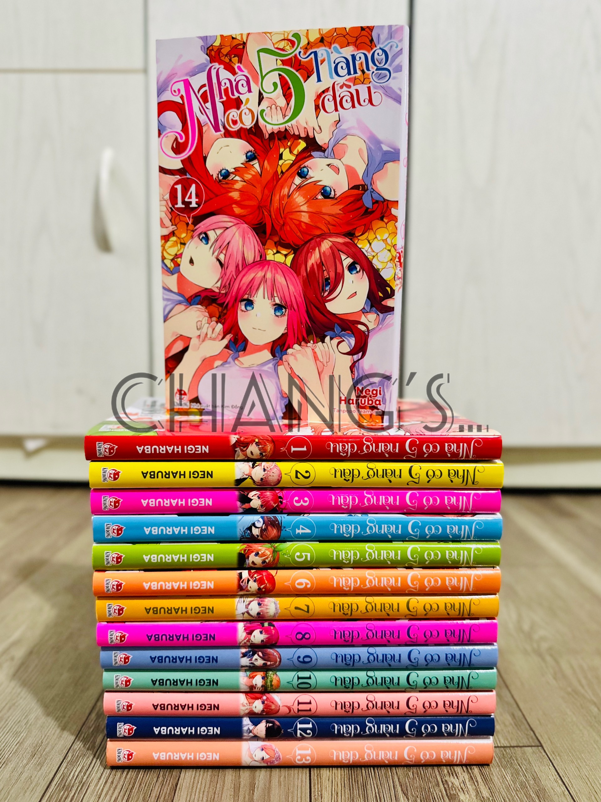 THE QUINTESSENTIAL QUINTUPLETS English MANGA Series by Negi Haruba Books 1-3