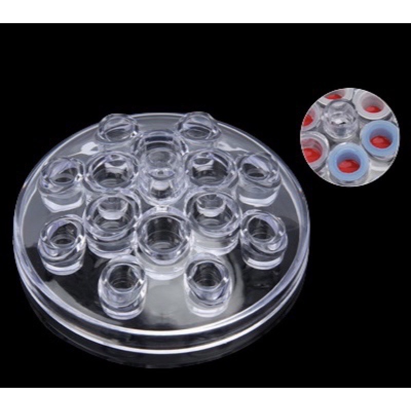 Đế mica đựng mực phun xăm,hũ đựng mực