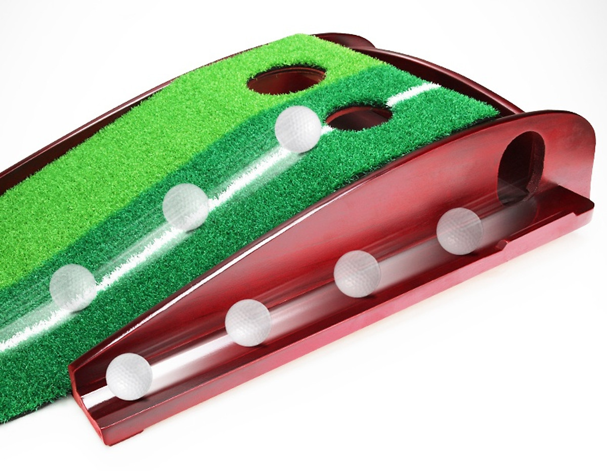 Thảm tập Golf Putting Gỗ PGM 350x30cm