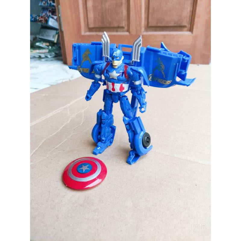 Đồ chơi robot đội trưởng mỹ biến hình 556317