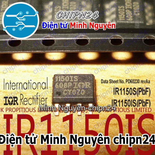 [1 con] (SOP) IC Dán IR1150 SOP-8 (SMD) (IR1150S IR1150IS 1150IS 1150) - HH004418