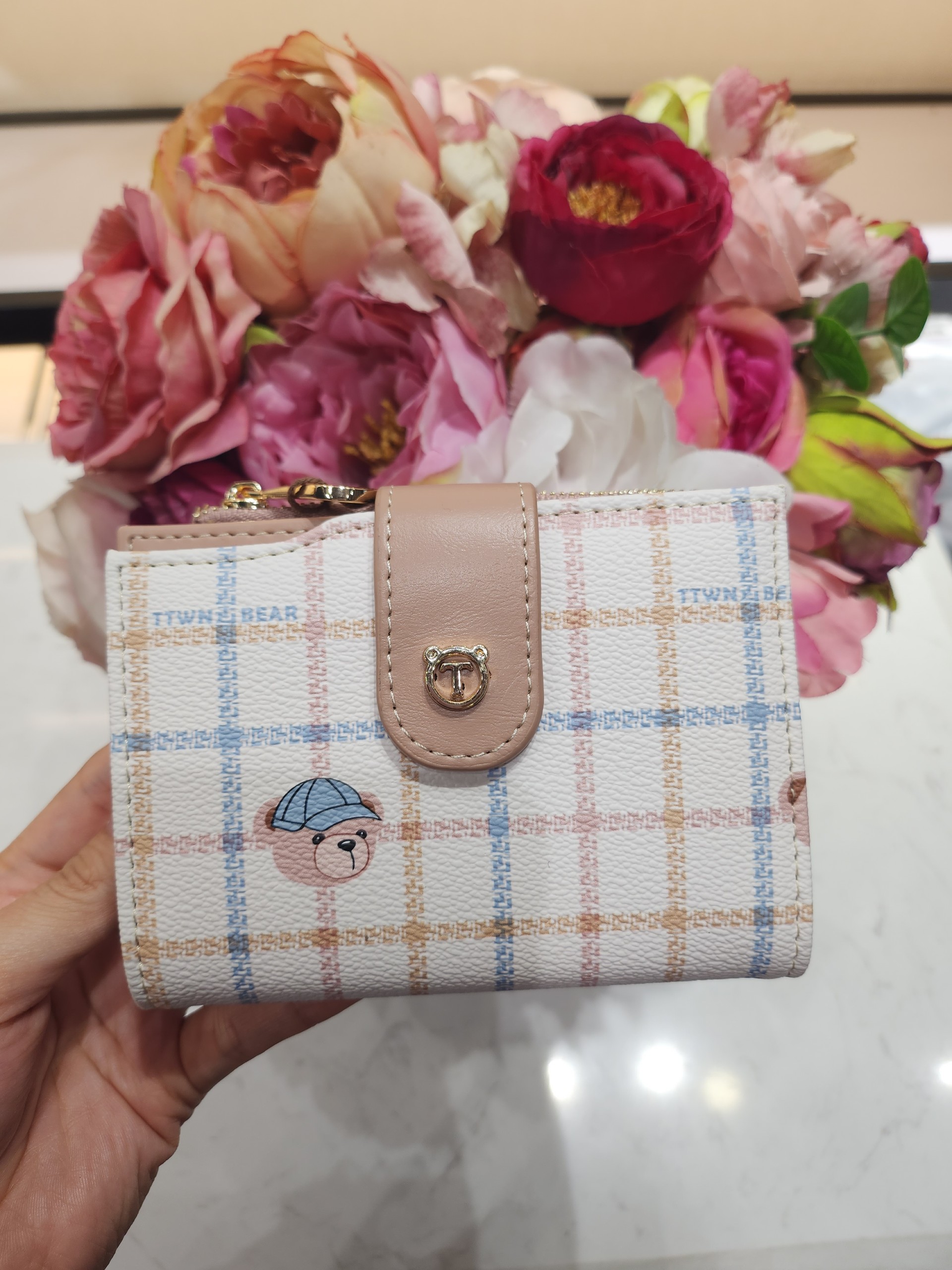Ví bấm cúc TTWN BEAR TT2439 chính hãng