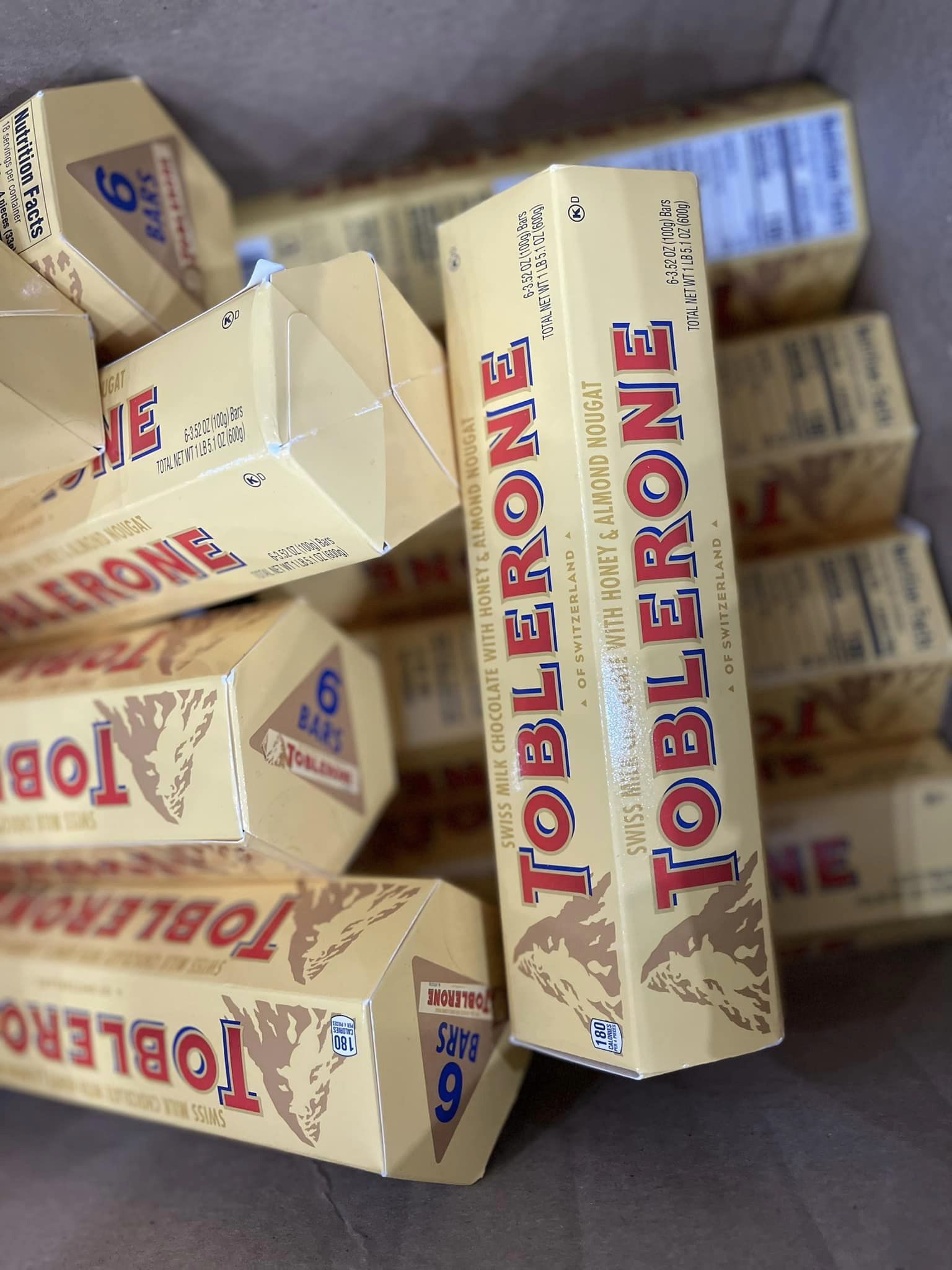 Socola Sữa mật ong Toblerone Thanh 100gr