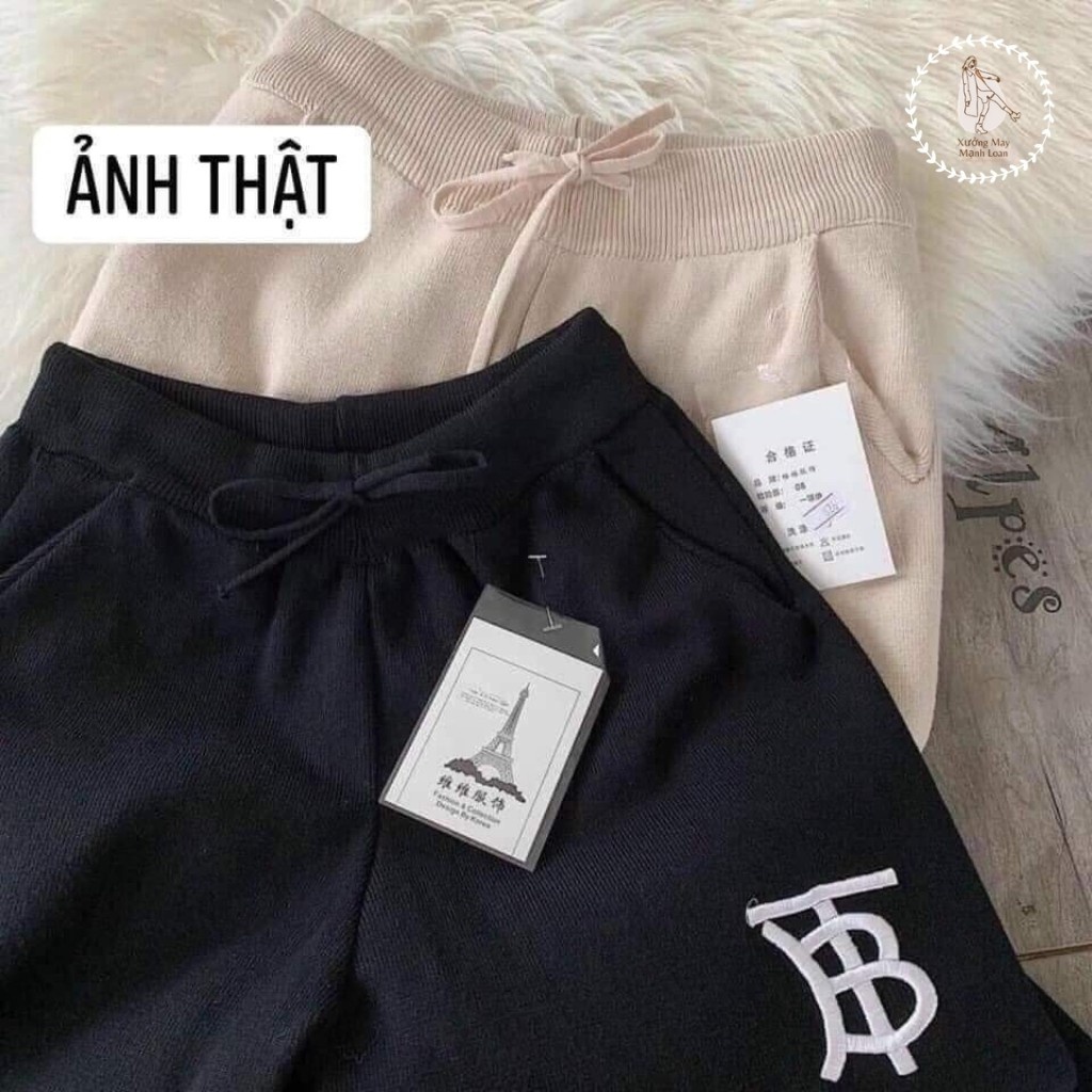 Quần Jogger Nỉ Bông Siêu Ấm