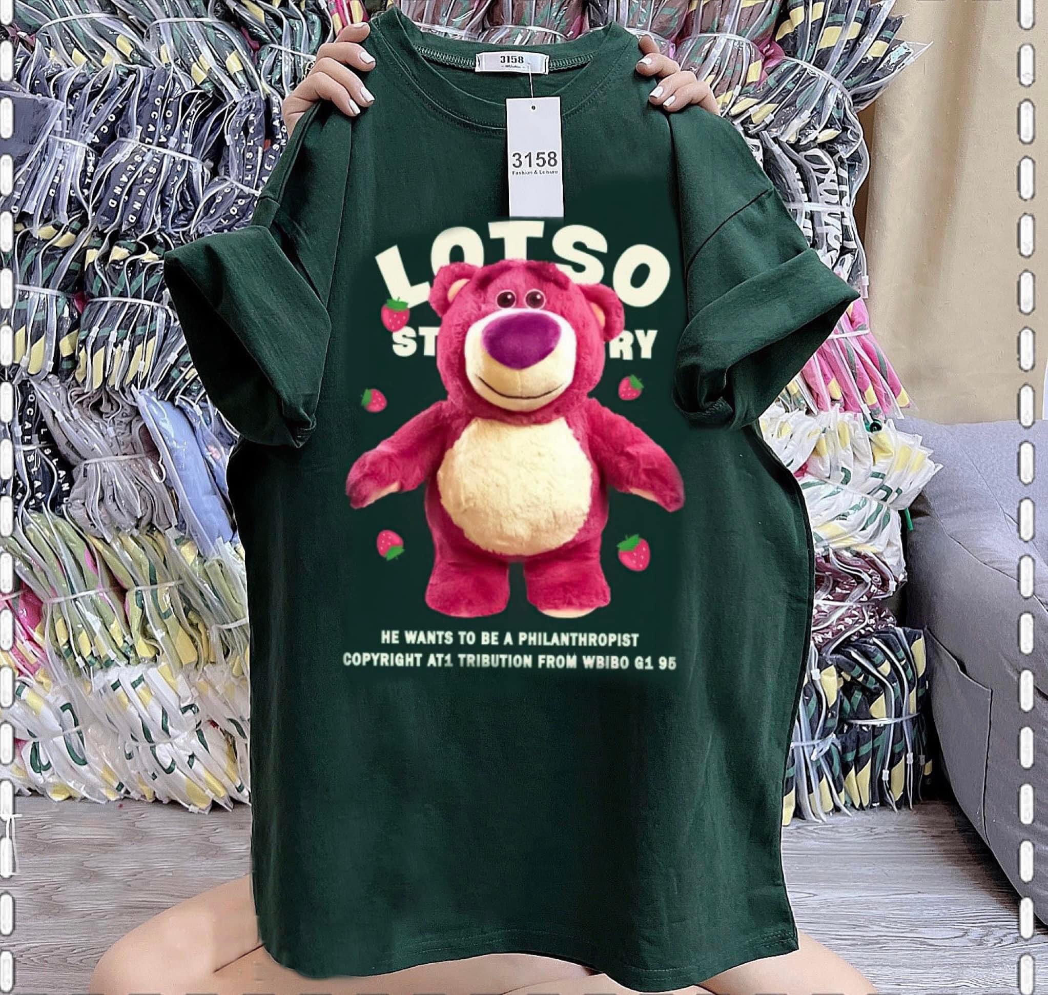 Áo thun Gấu Lotso