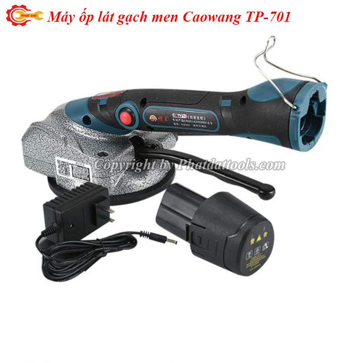 Máy Ốp Lát Gạch Caowang TP701 2 Chức Năng Rung Hít Gạch - Tốc Độ Rung Điều Chỉnh 5 Cấp - Hàng Nội Địa Cao Cấp - Bảo Hành 6 Toàn Quốc Tháng