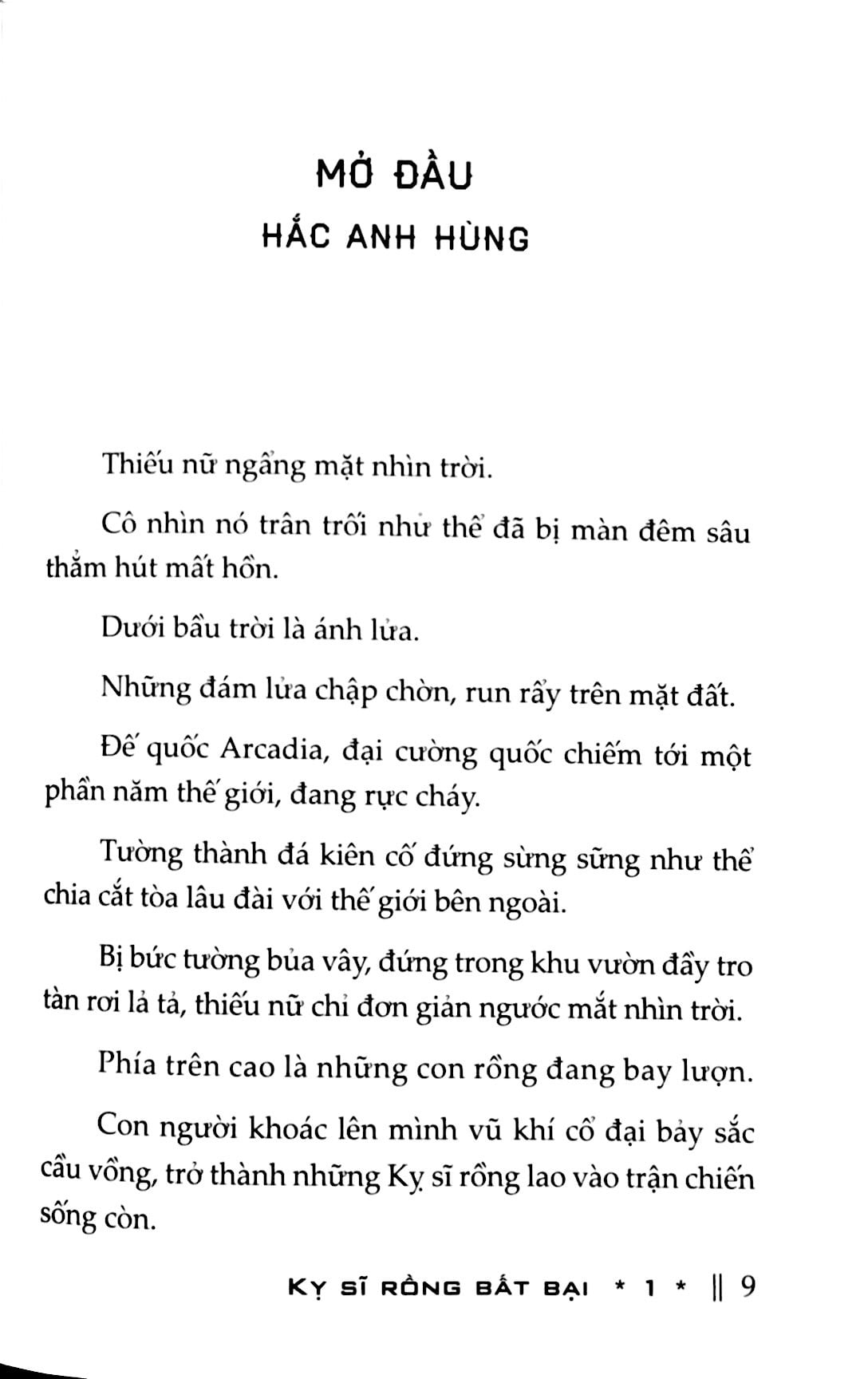 Fahasa - Kỵ Sĩ Rồng Bất Bại - Tập 1