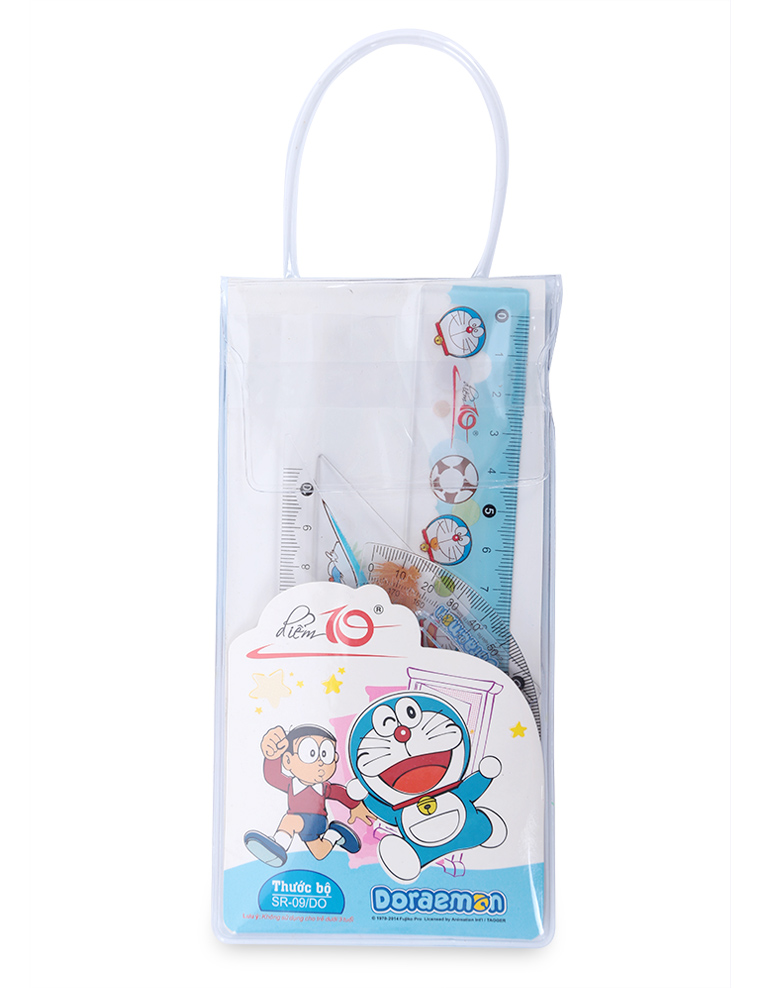Bộ Thước Kẻ Điểm 10 Doraemon TP-SR09/DO